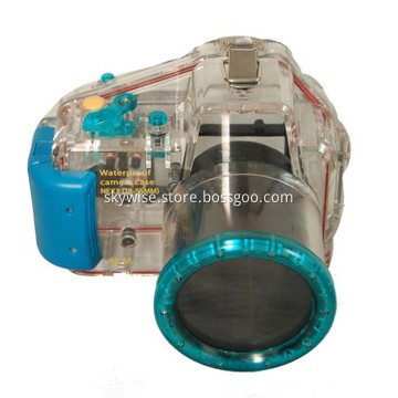Plastic injection mold for camera diving lid